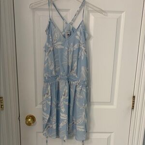 Harper Light Blue Floral Dress